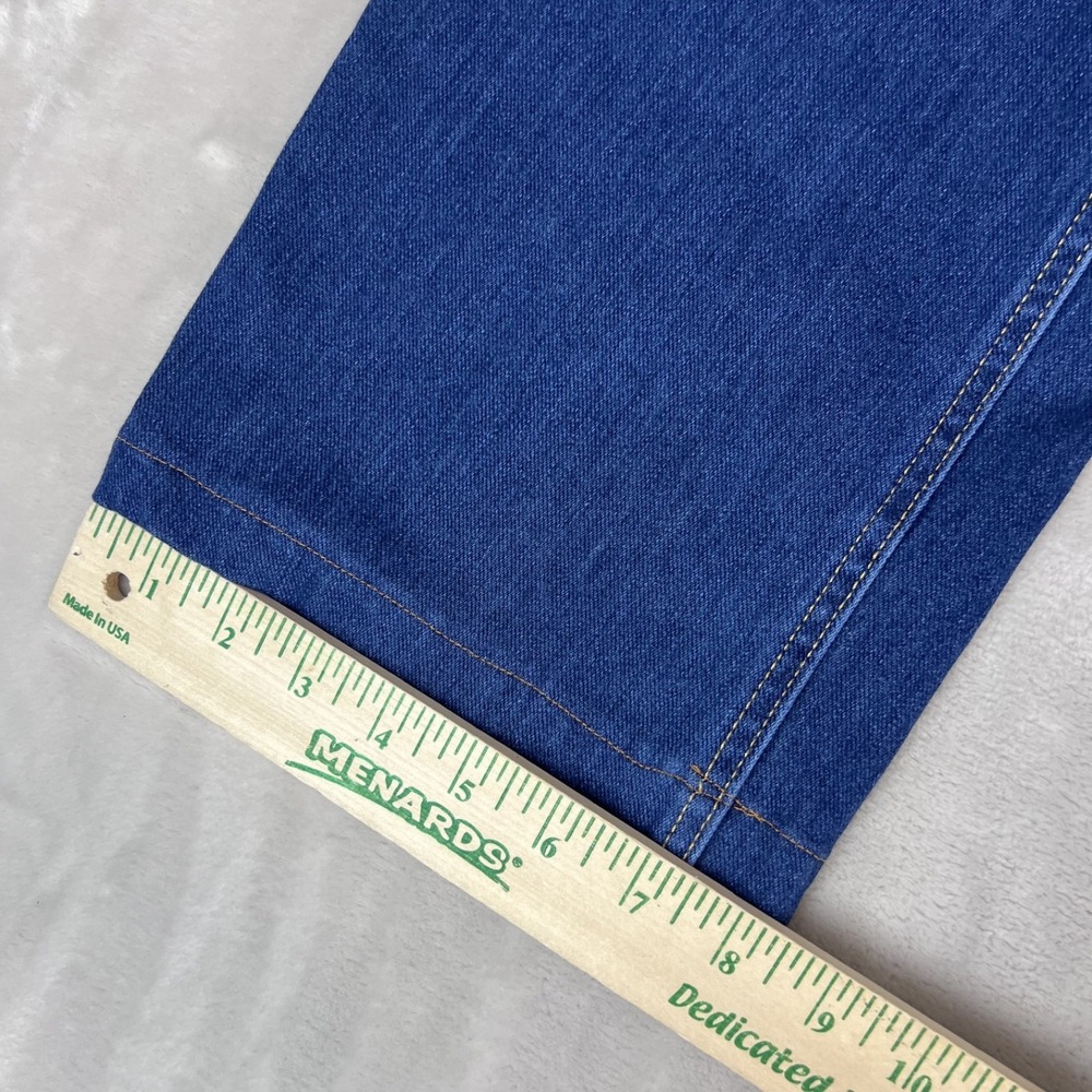Halara Jeans Womens XL Flex High Waisted Pockets Straight Leg Stretch Comfort - Picture 4 of 11